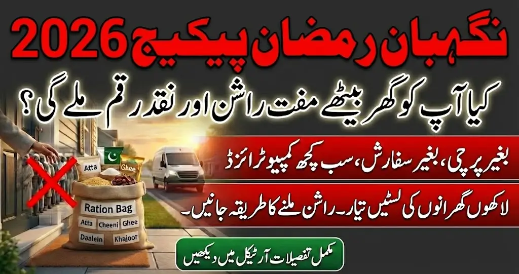Nigehban Ramzan Package 2026 Complete Guide to Muft Rashan, Eligibility & PSER Registration